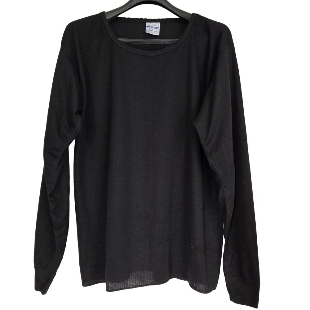 MEDALIST Black Long Sleeve Light Knit Sweater XL